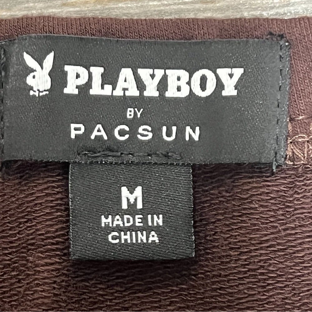 NWT Playboy By Pacsun M Mini Skirt Princess Bow Brown Women’s Medium Stretch - Picture 11 of 12